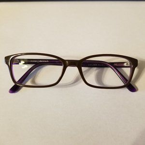 Prodesign Denmark Brown/Purple Eyeglass Frames 51-16-135 mm 1731 c.5032
